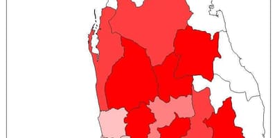 Шры-ланкійскі карце насельніцтва 