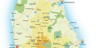 Карта ідэнтыфікатар офіс Шры-Ланкі